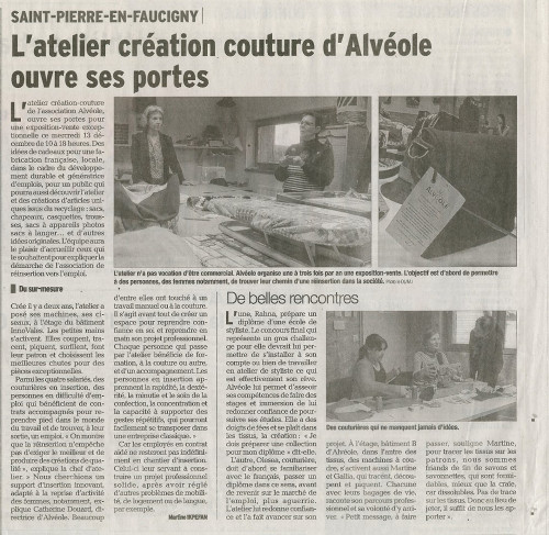 Article de presse DL du 101217