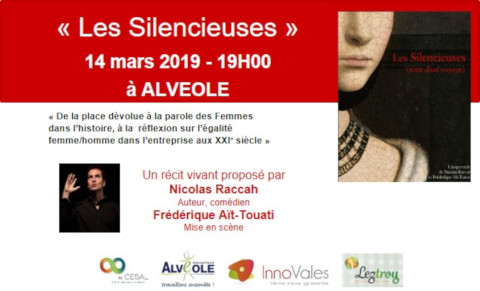 Diapo annonce spectacle Les Silencieuses