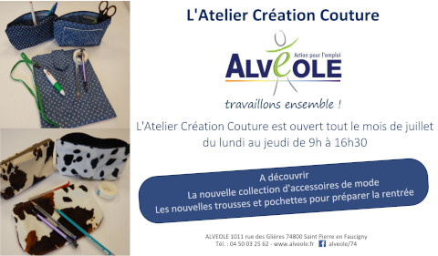 Flyer ouverture atelier juillet 2019